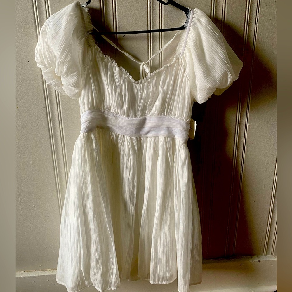 White dress